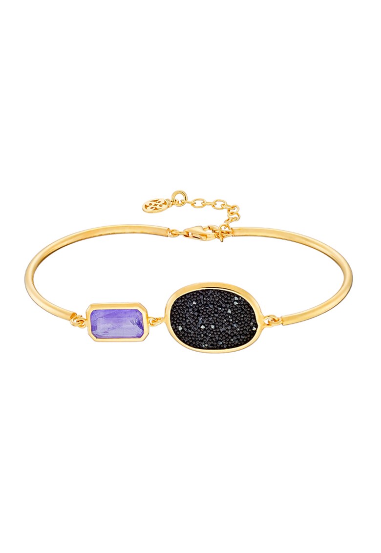 OXETTE Гривна от стерлингово сребро с покритие от 18K злато за Жени OXETTE Гривна от стерлингово сребро с покритие от 18K злато за Жени