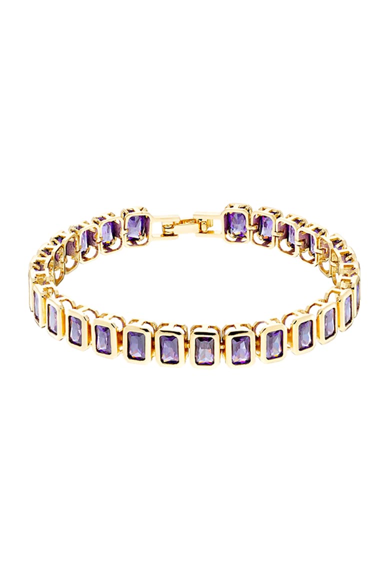 OXETTE Гривна с покритие от 18K злато с циркони за Жени OXETTE Гривна с покритие от 18K злато с циркони за Жени