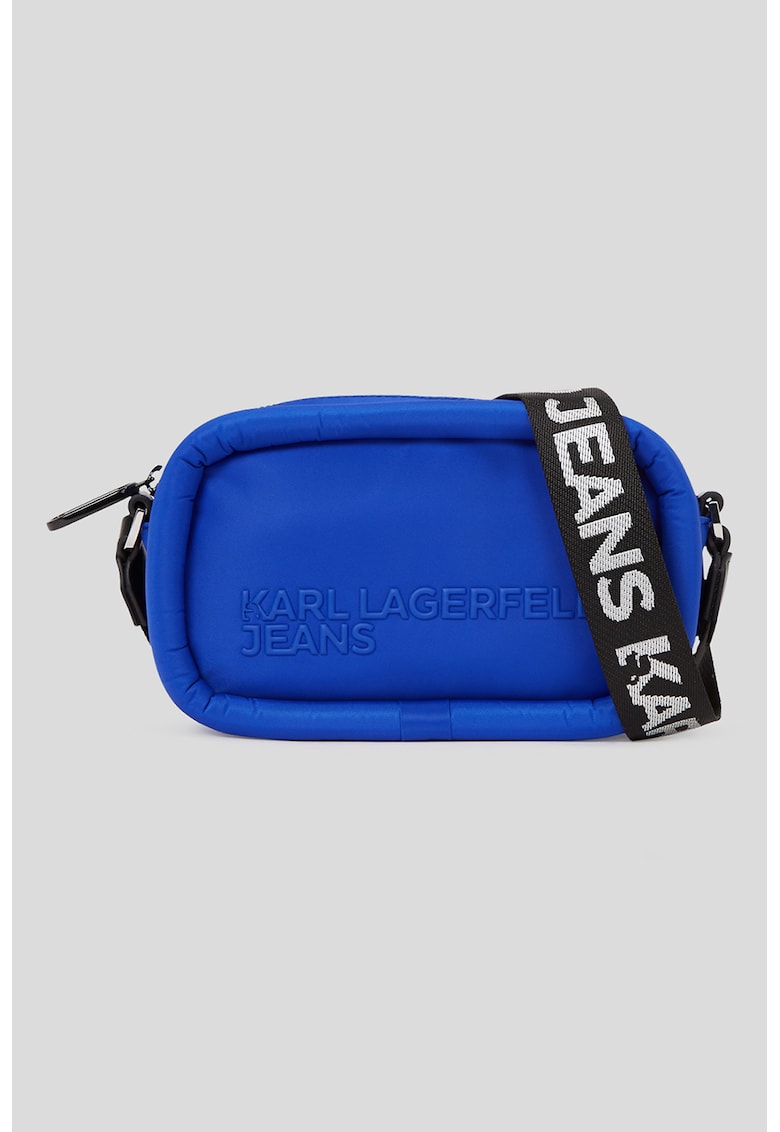 Geanta crossbody cu logo Puffy