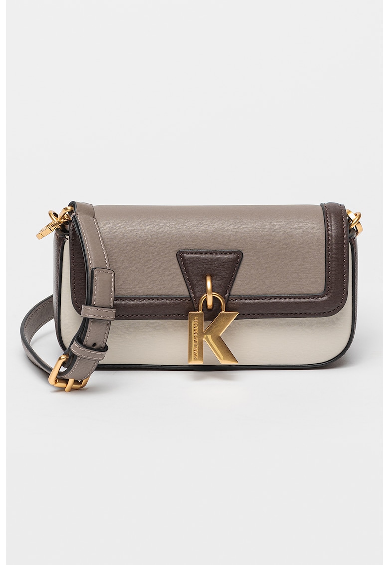 Geanta crossbody de piele Lock