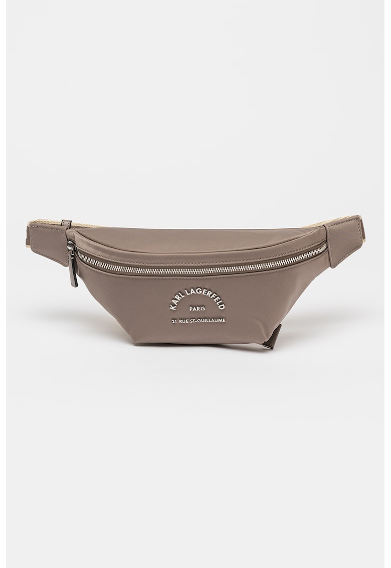 Borseta cu logo metalic