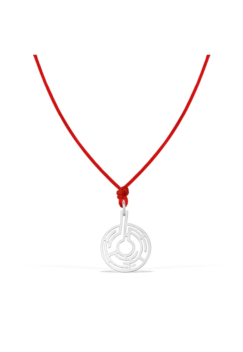 Pandantiv THE MAZE - aur 14K - Alb