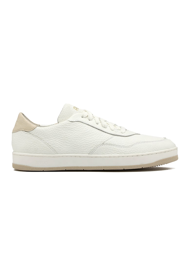 Pantofi sport de piele Nora - Alb