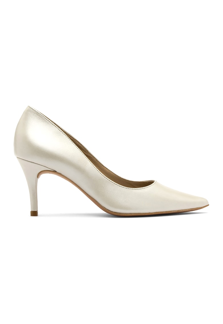 Pantofi de piele cu toc stiletto Ofelia