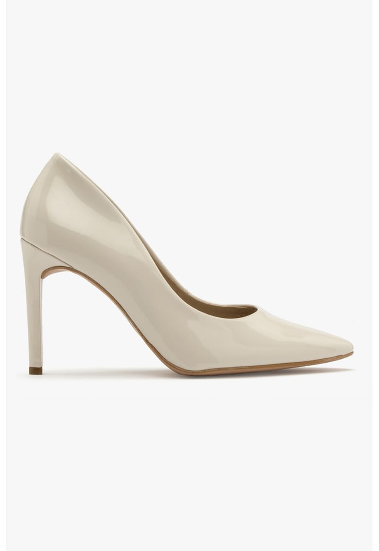 Ryłko - Pantofi din piele ecologica lacuita cu varf ascutit