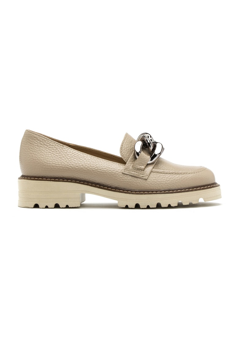 Pantofi loafer de piele Clarissa