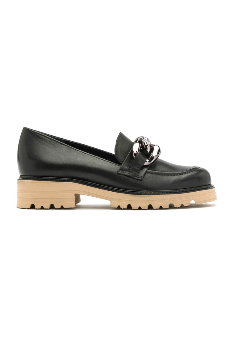 Pantofi loafer de piele Clarissa