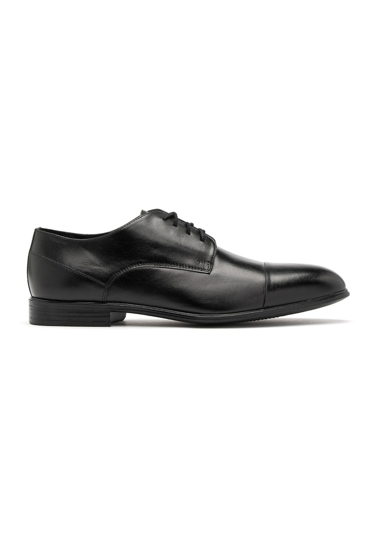 Pantofi derby de piele Matthew - Negru