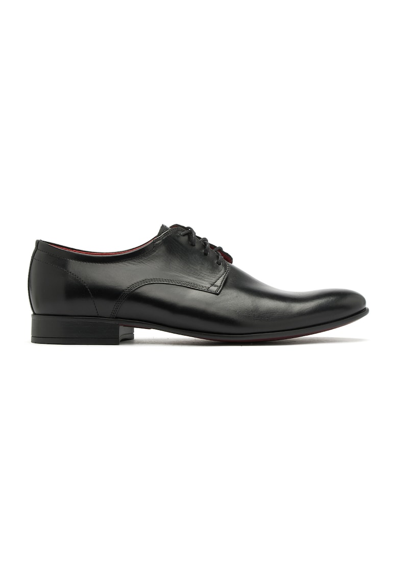Pantofi de piele Casto - Negru