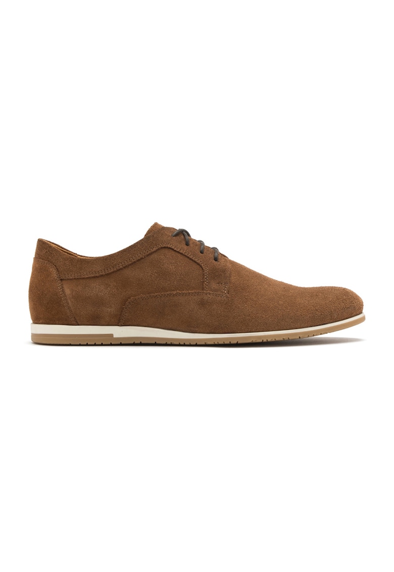 Pantofi casual de piele intoarsa Edo - Caramel