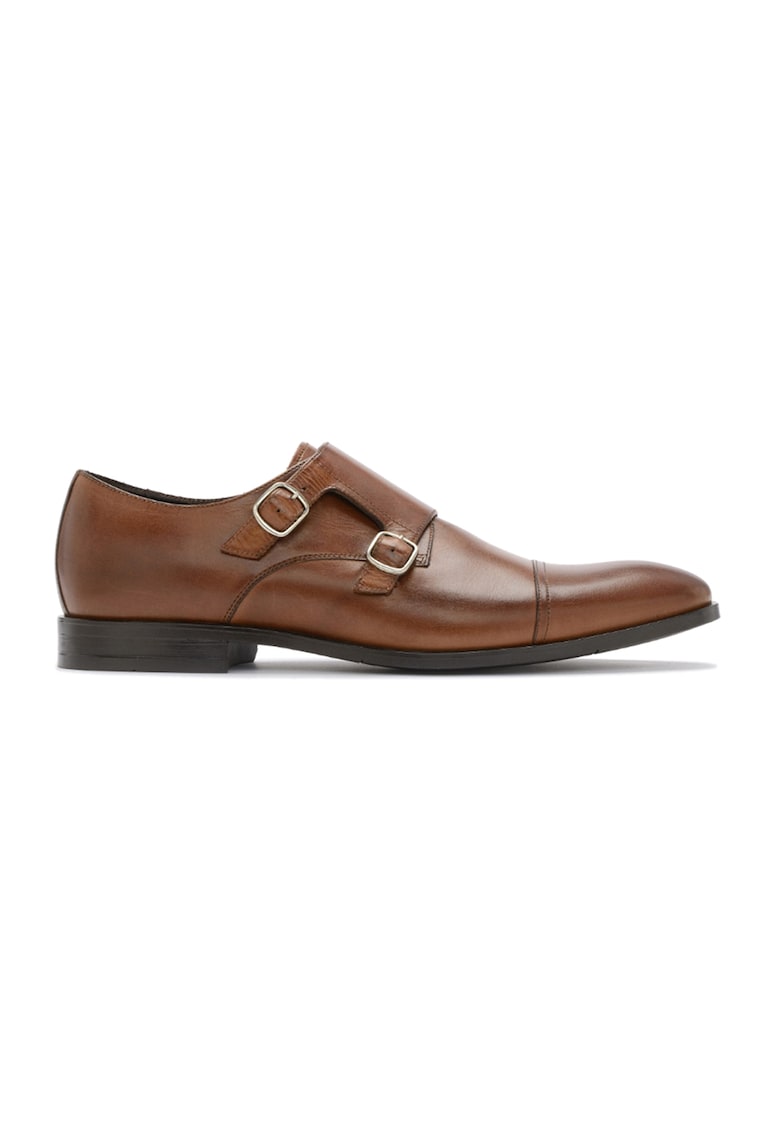 Pantofi de piele Slavo - Maro