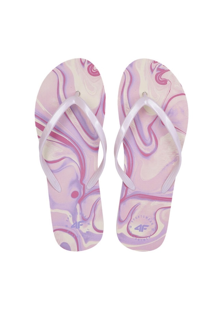 Slapi - papuci - saboti dama 303387723 - Sintetic/Textil - Bej