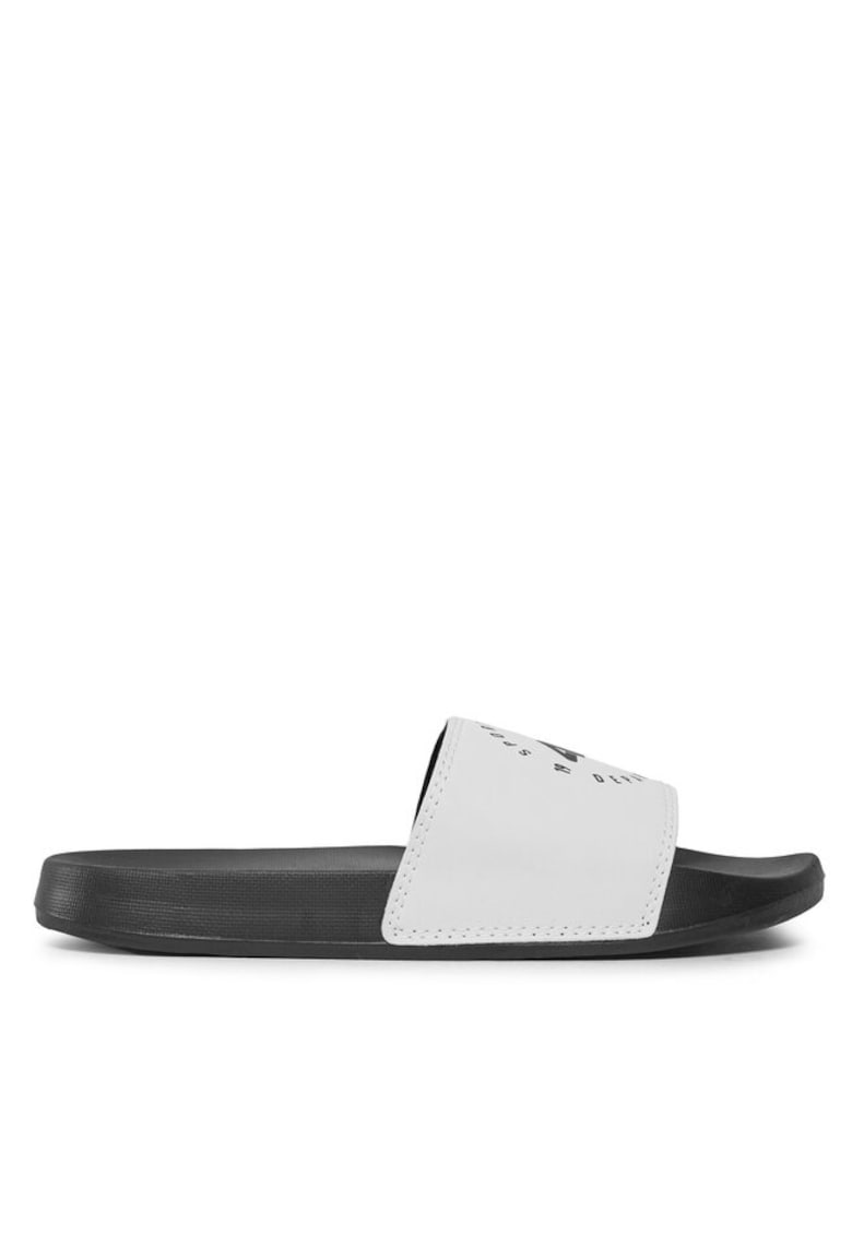 Slapi - papuci - saboti dama 302900169 - Sintetic/Textil - Alb