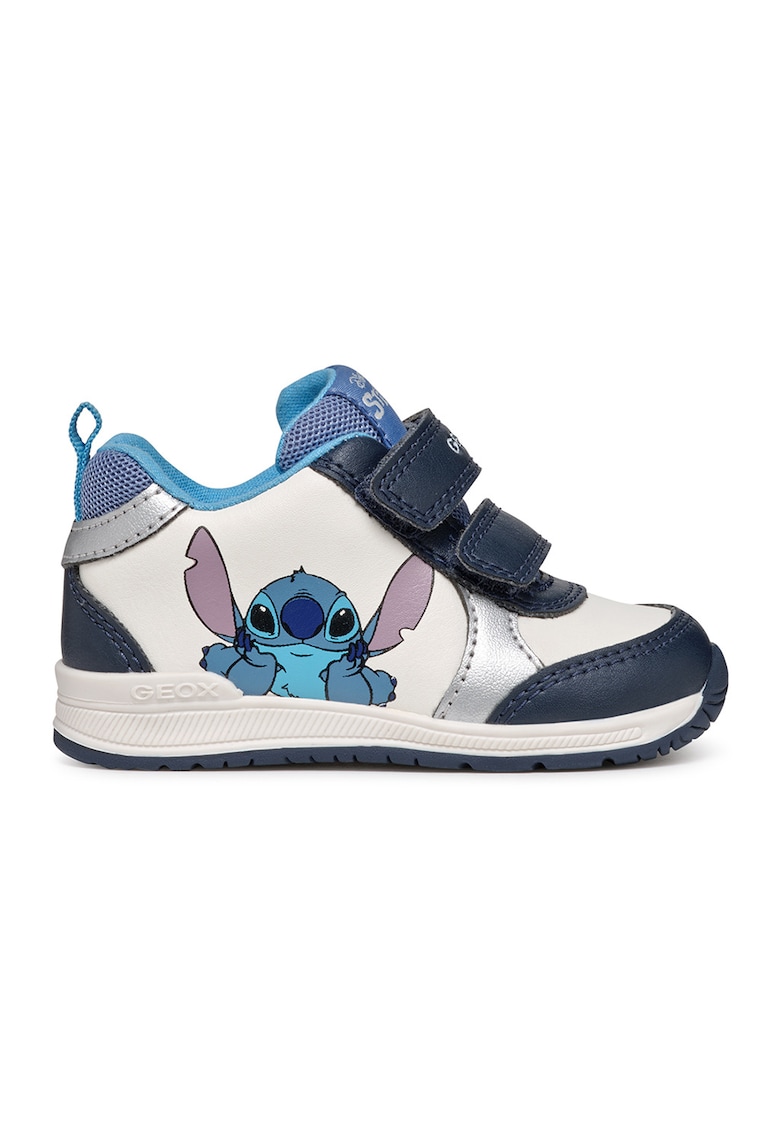 Pantofi sport cu imprimeu cu desene si velcro