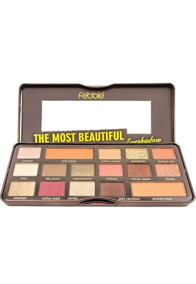 Paleta fard ochi - The Most Beautiful - 16 farduri - 25 g