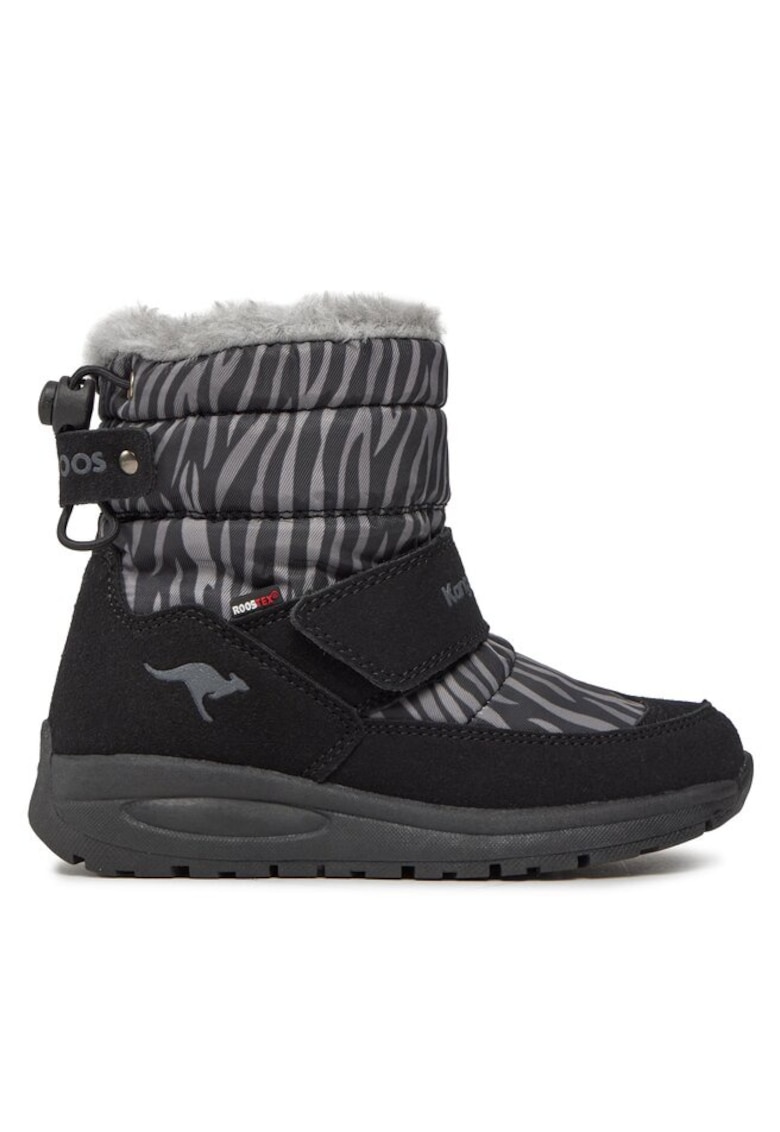 Kangaroos Pantofi copii 301089797 - Piele ecologica/Textil - Negru