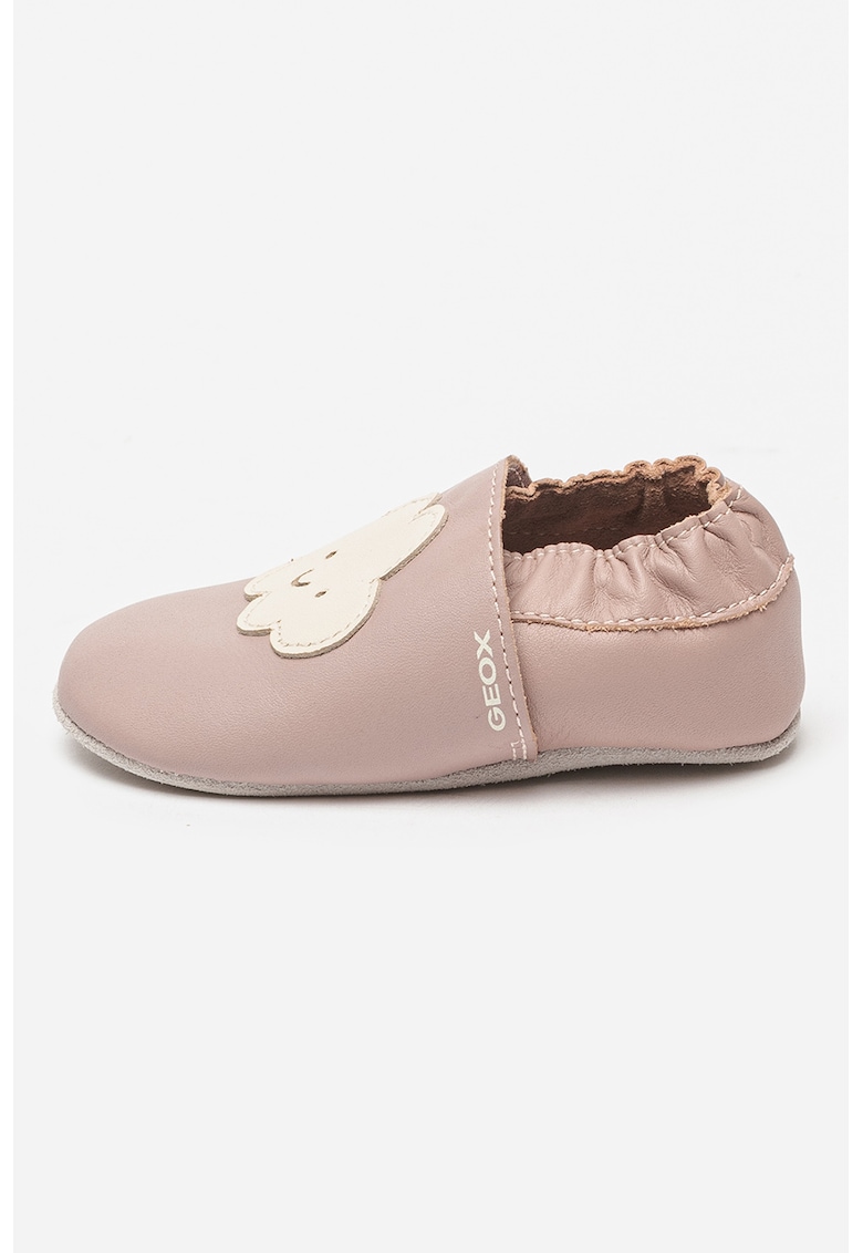 Pantofi sport slip-on de piele cu imprimeu Gloviedoo