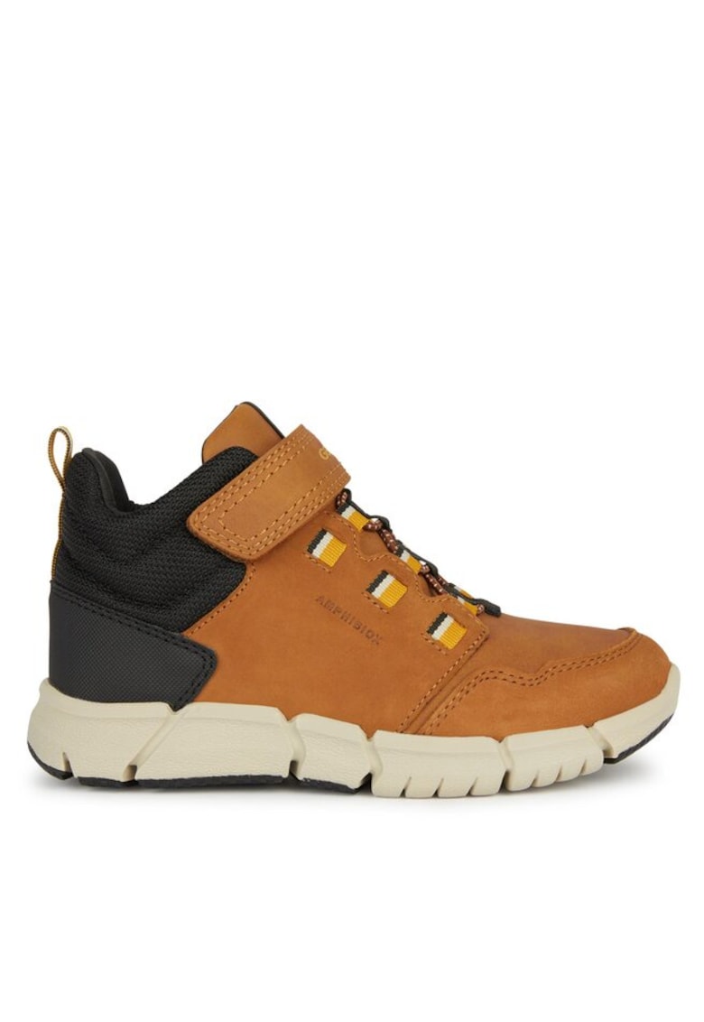 Pantofi copii 302506477 - Piele naturala/Piele nabuc - Maro
