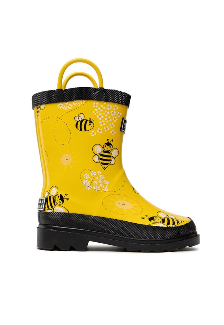 Pantofi sport copii 300613627 - Sintetic - Galben
