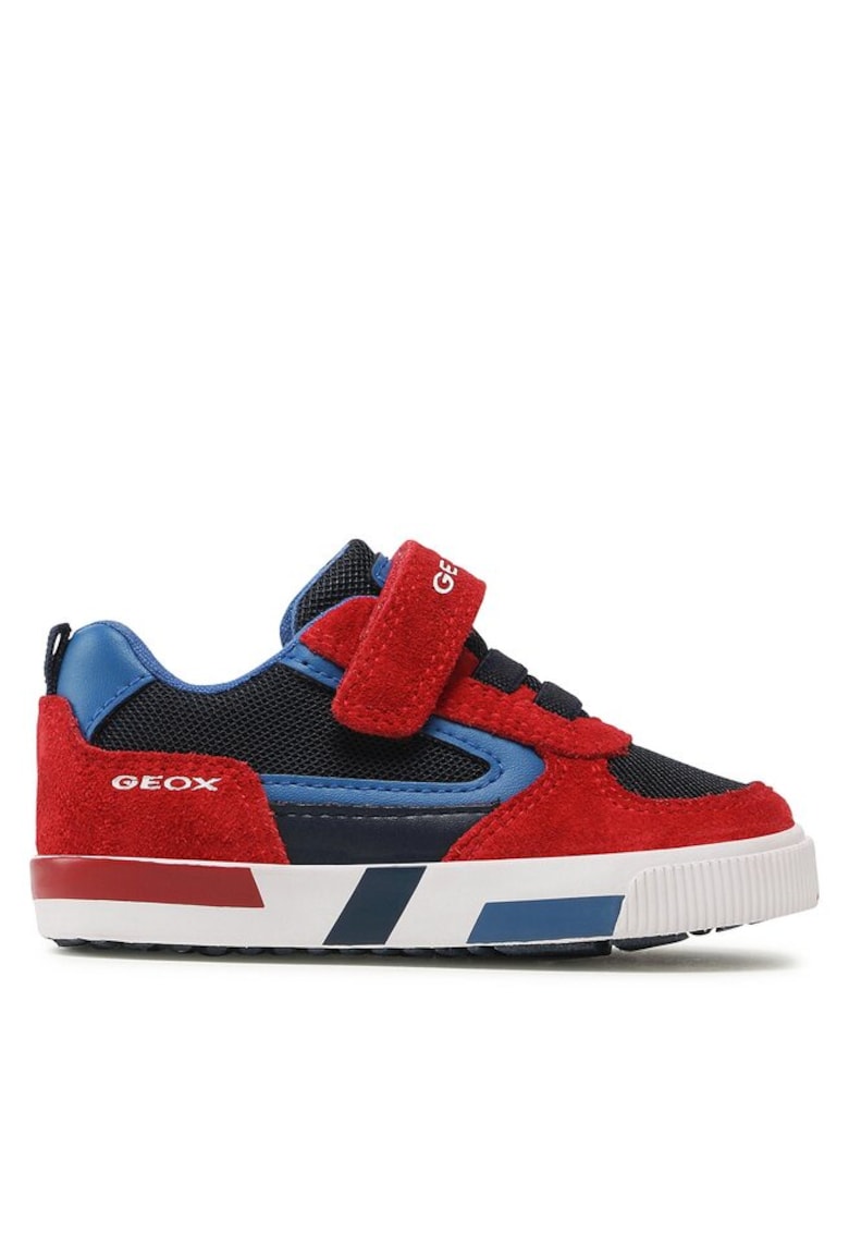 Pantofi copii 301646785 - Piele intoarsa/Textil - Rosu