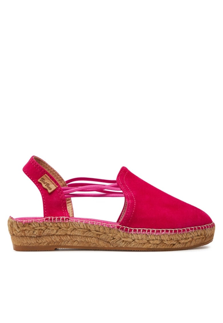 Sandale dama 303681760 - Piele intoarsa - Roz