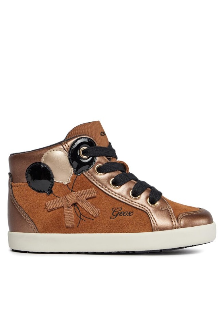 Pantofi copii 302494880 - Piele intoarsa/Piele ecologica - Maro