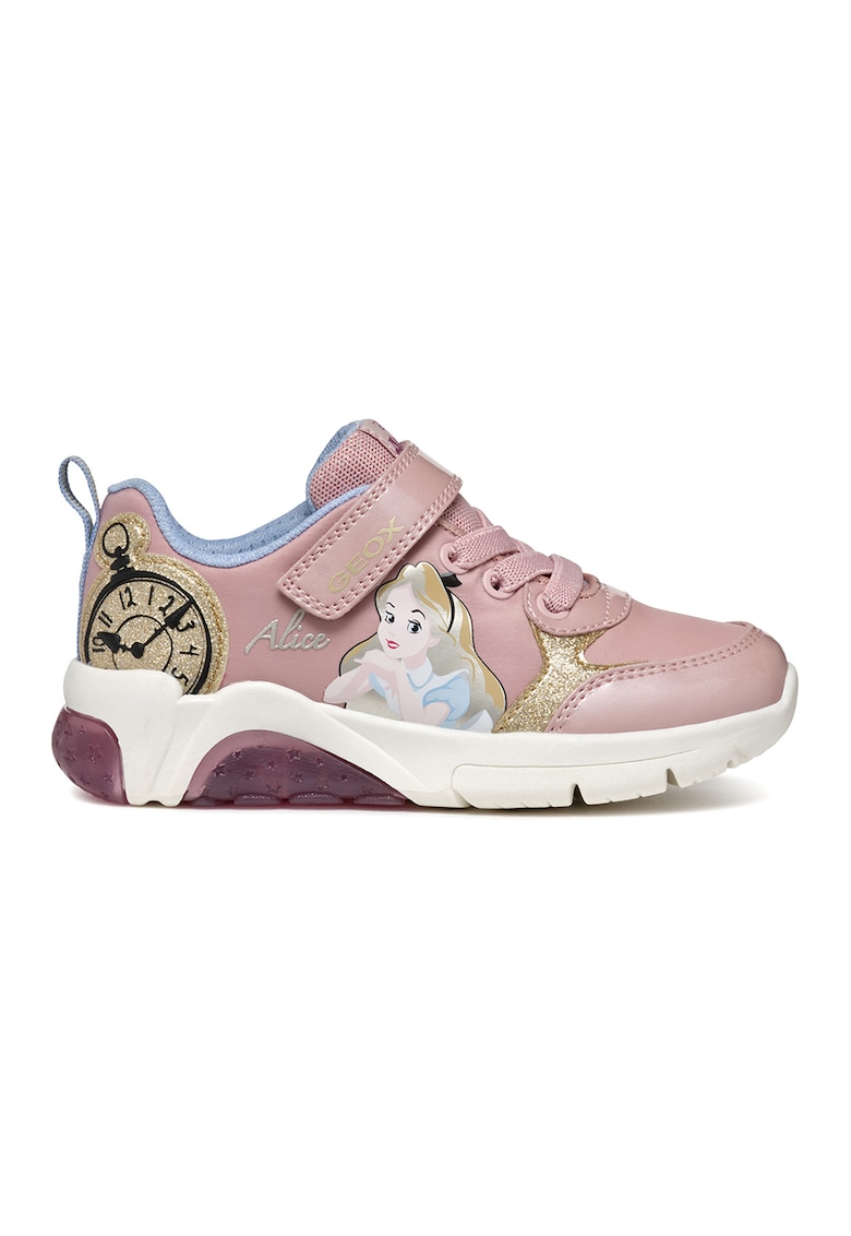 Pantofi sport cu model Alice in Wonderland