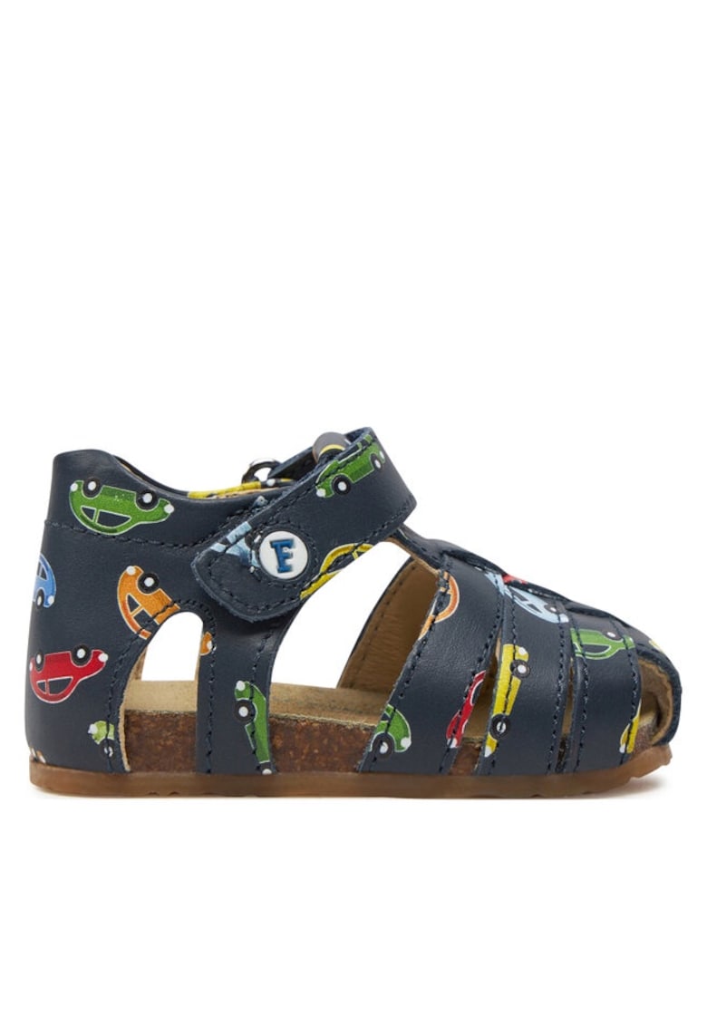 Pantofi sport copii 303875312 - Piele naturala - Albastru