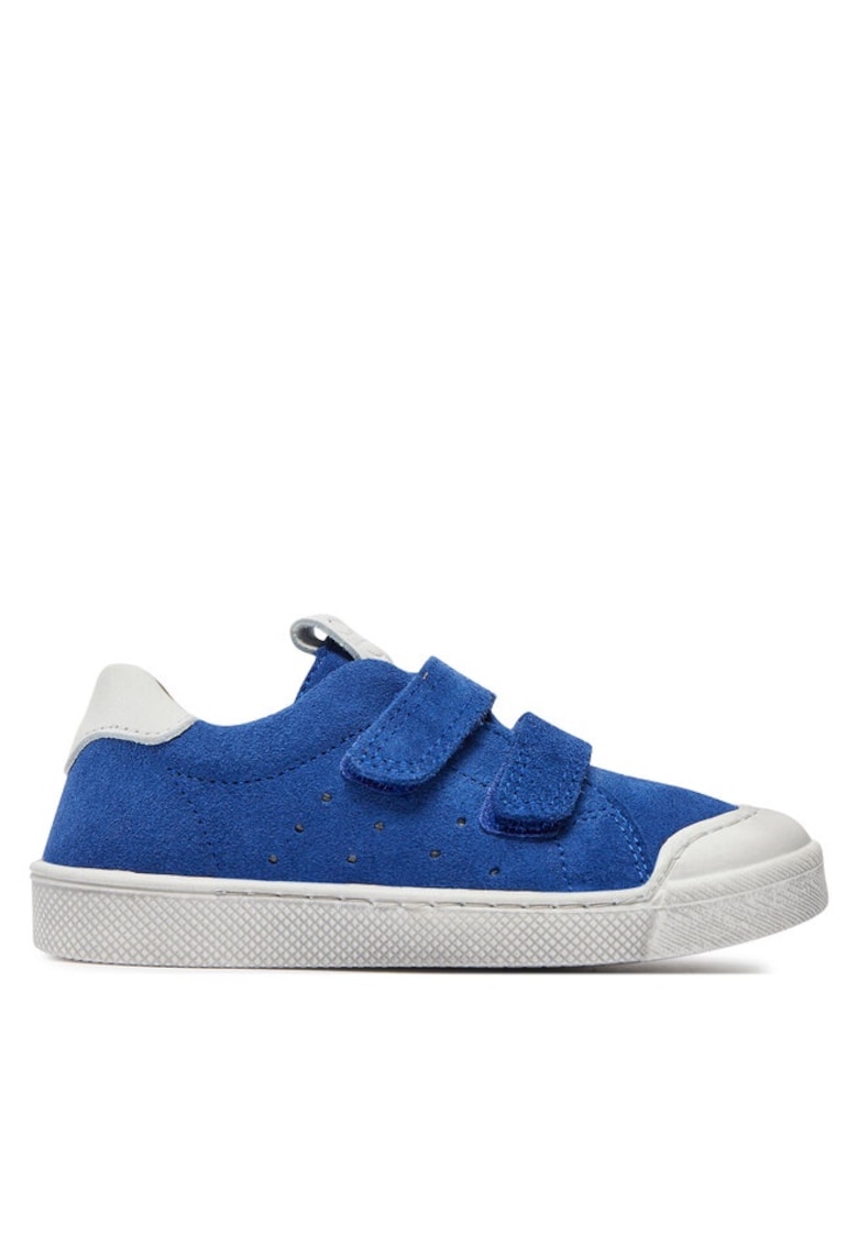 Pantofi sport copii 303877279 - Piele intoarsa - Albastru