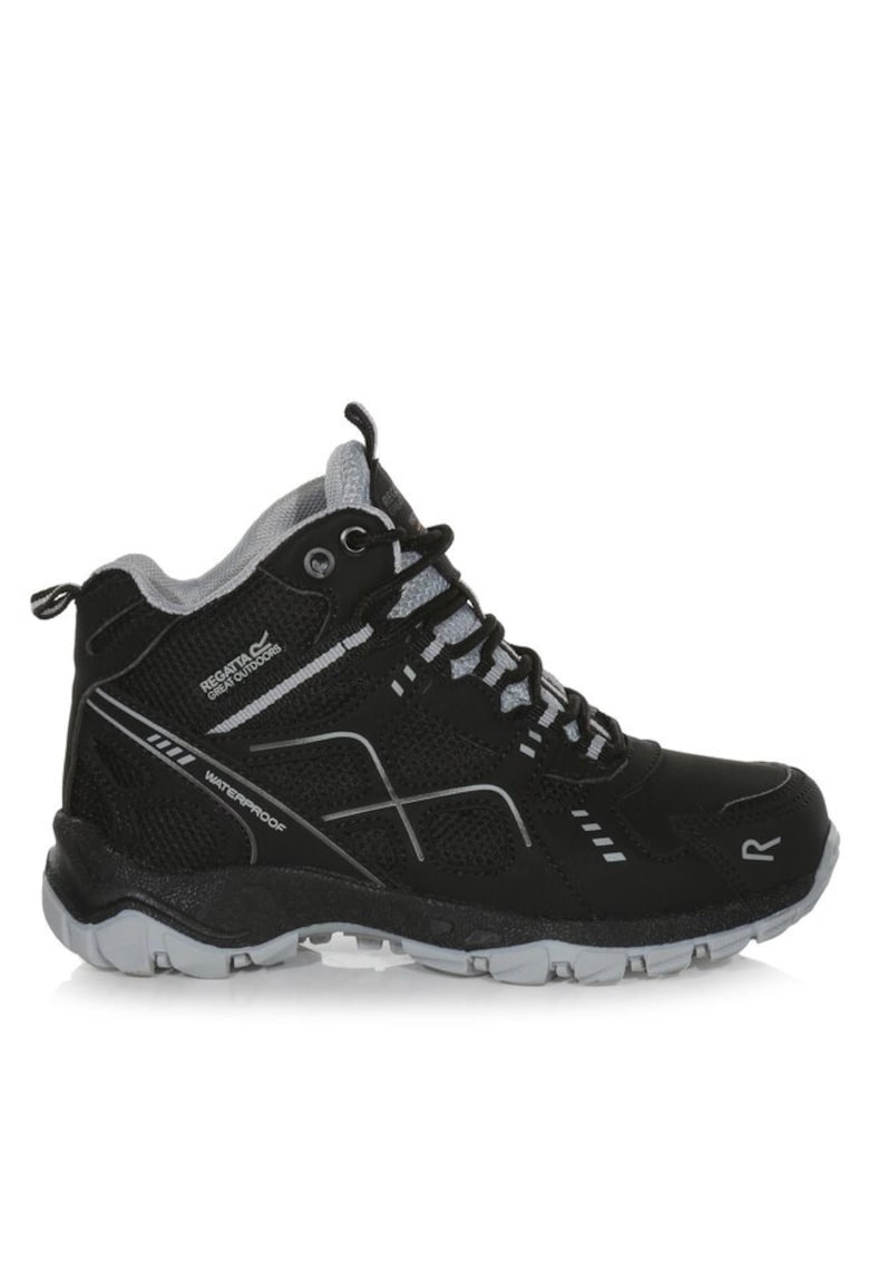 Pantofi sport copii 302837342 - Piele ecologica/Textil - Negru