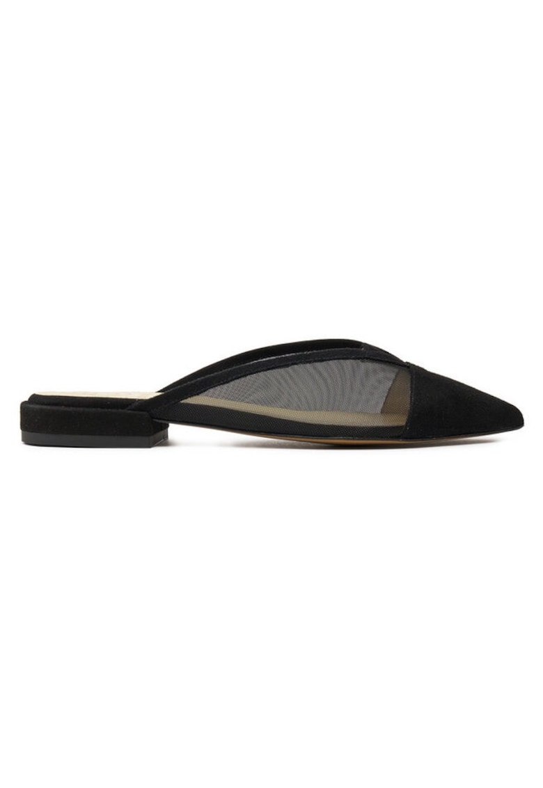 Sandale dama 303970147 - Piele intoarsa/Sintetic - Negru