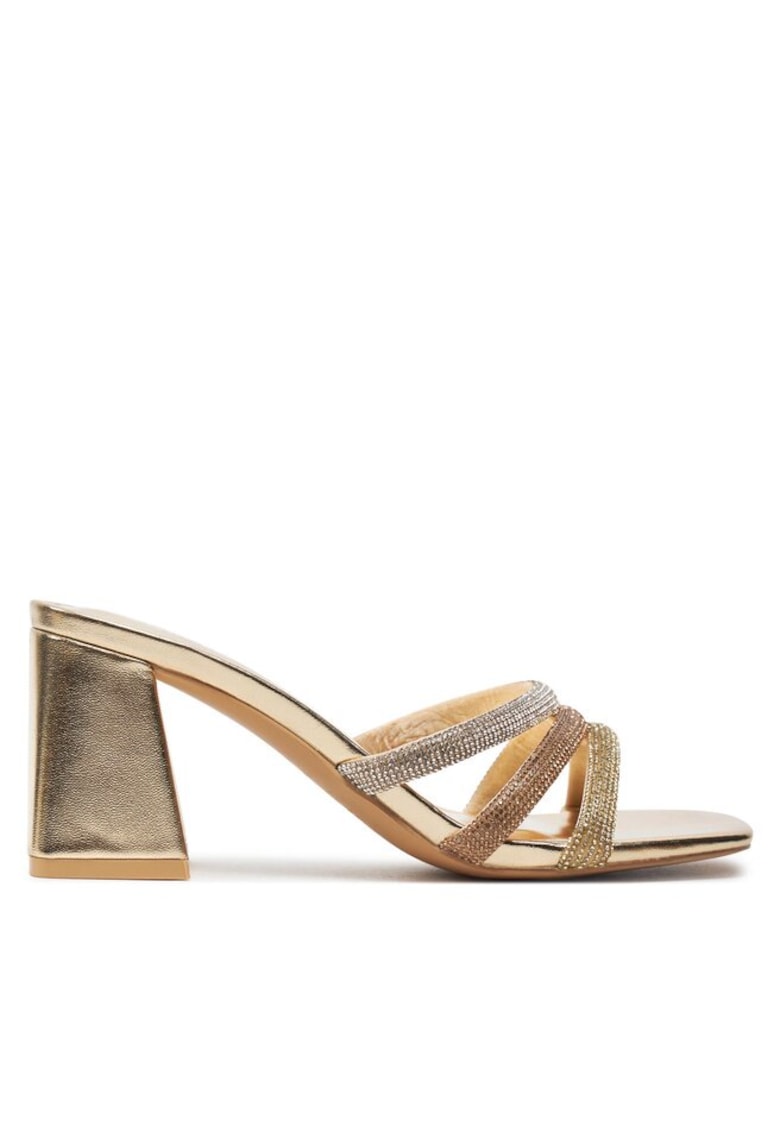 Sandale dama 303829926 - Textil - Auriu