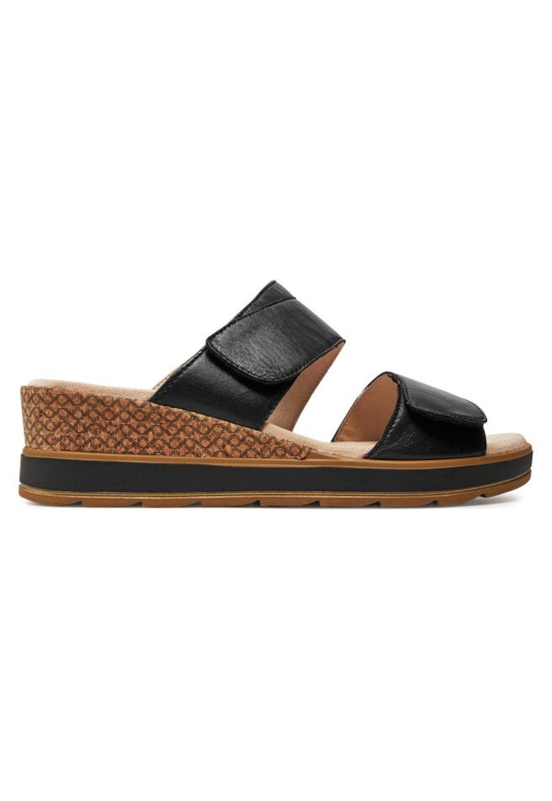 Sandale dama 303663766 - Piele naturala - Negru