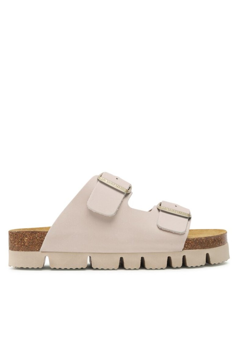 Sandale dama Brinkmann - 302052103 - Piele naturala/Piele nabuc - Ecru