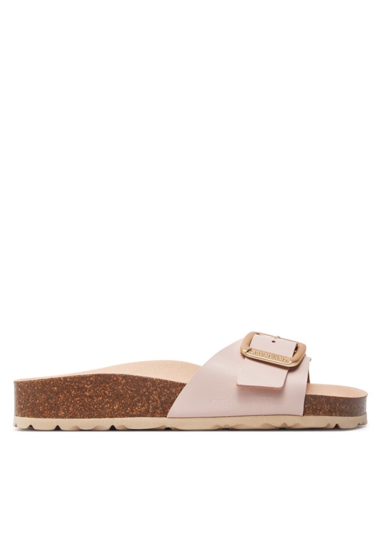 Slapi dama - 76780 - Piele naturala - Roz