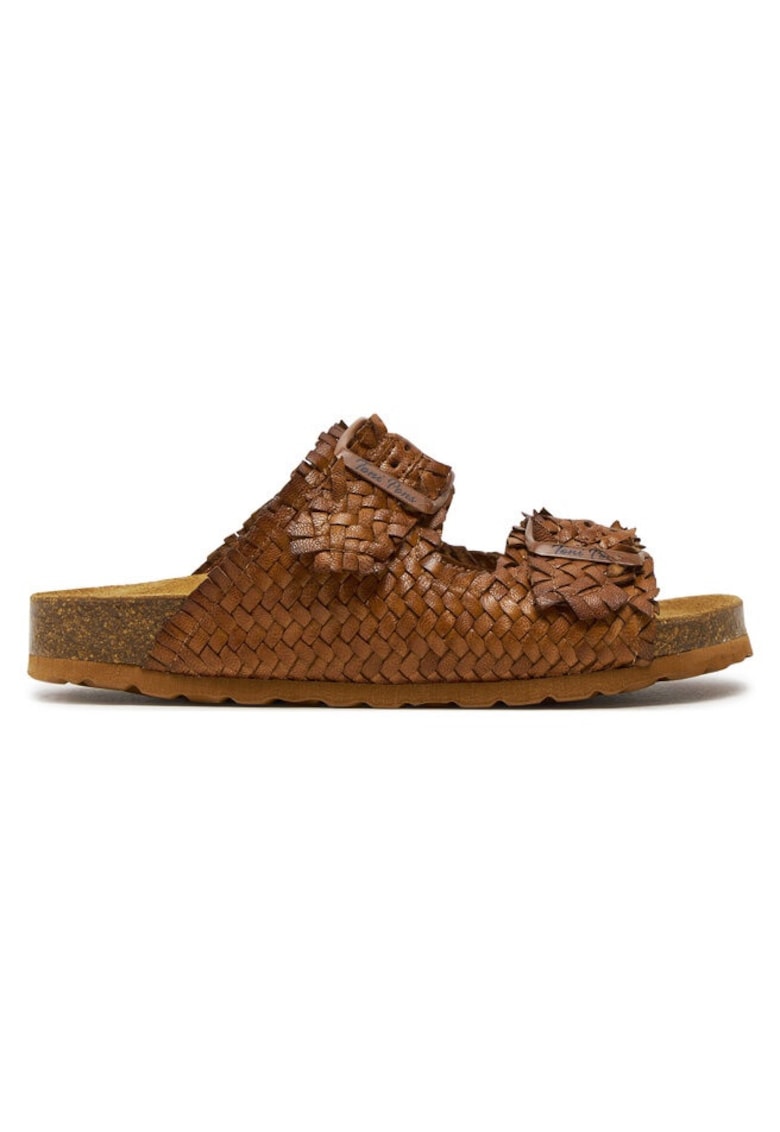 Sandale dama 303681142 - Piele naturala - Maro