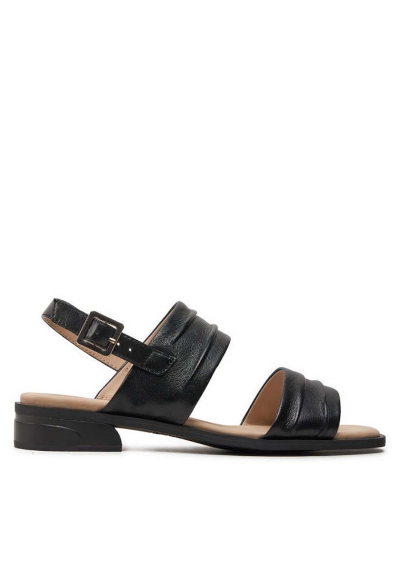 Sandale dama Piele naturala - Negru - Model 303666309