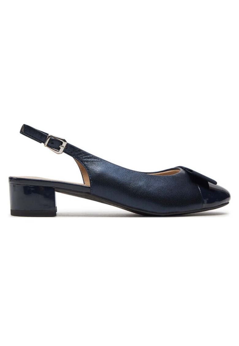 Sandale dama 303667962 - Piele naturala - Bleumarin