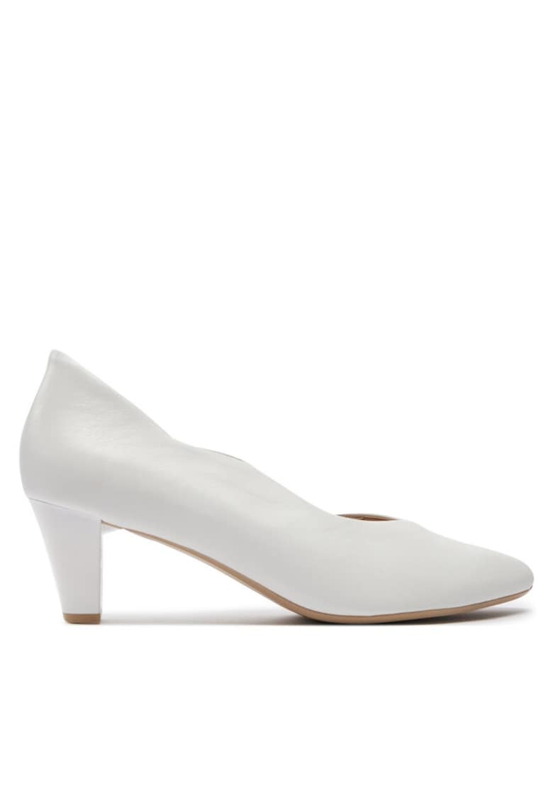 Pantofi dama 303662349 - Piele naturala - Alb