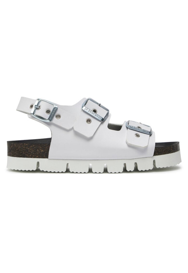 Sandale dama Brinkmann - 303787875 - Piele ecologica - Alb - Alb