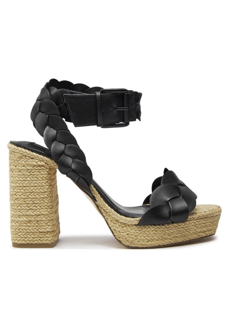 Sandale dama 303737689 - Piele ecologica - Negru