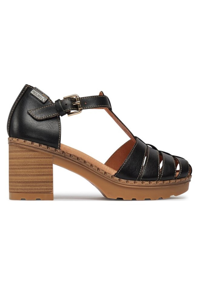 Sandale dama 303682149 - Piele naturala - Negru - Negru
