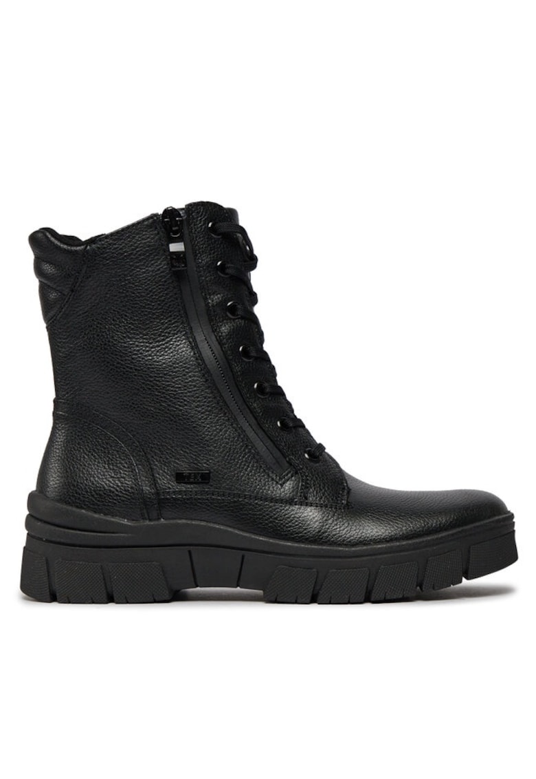Botine dama 303526405 - Piele naturala - Negru