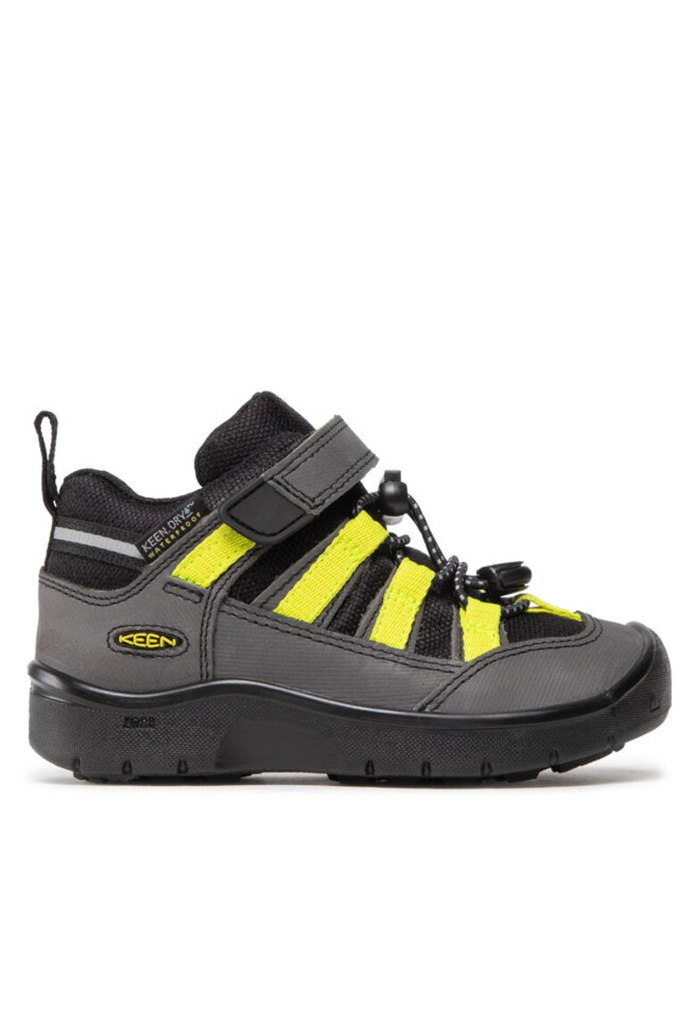 Ghete si bocanci sport copii 301701859 - Piele naturala/Piele nabuc - Gri/Negru