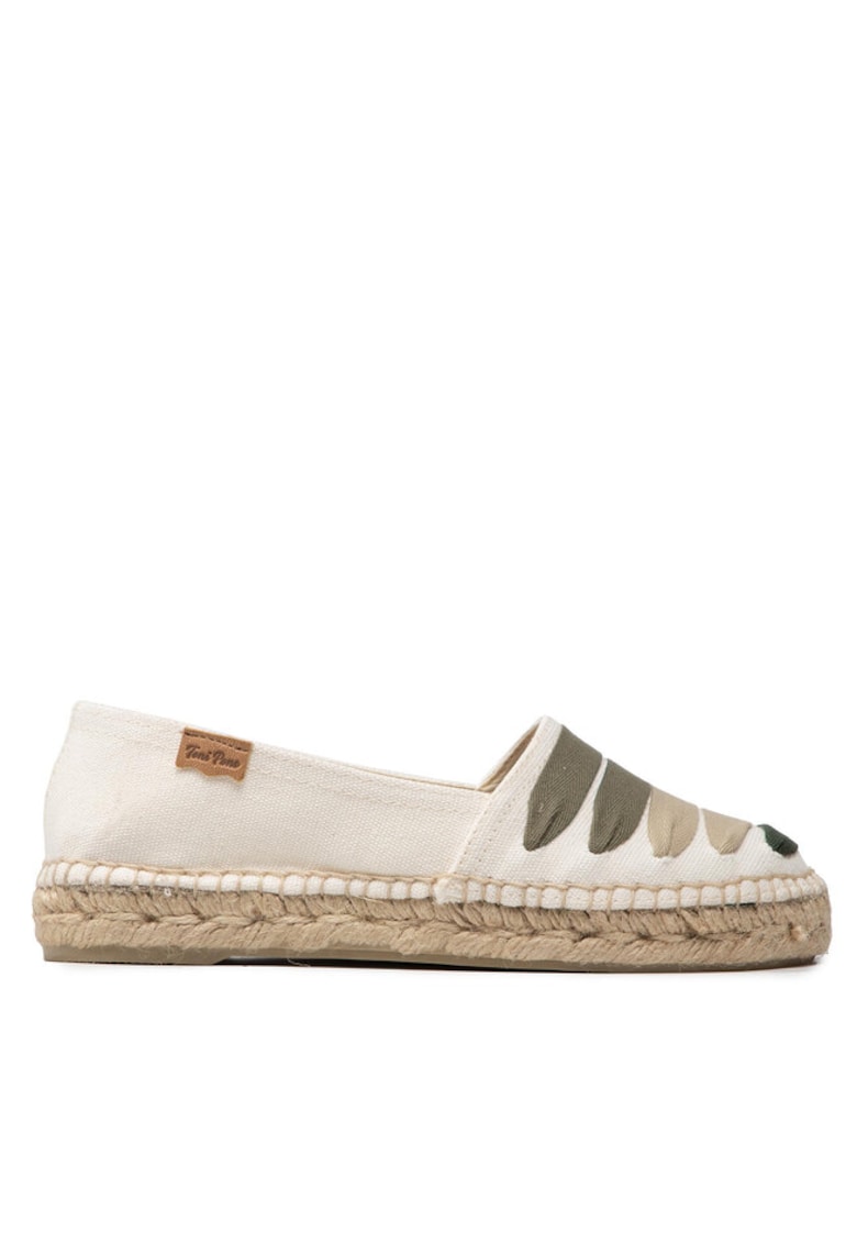 Pantofi dama 300203316 - Piele naturala/Textil - Alb - Alb