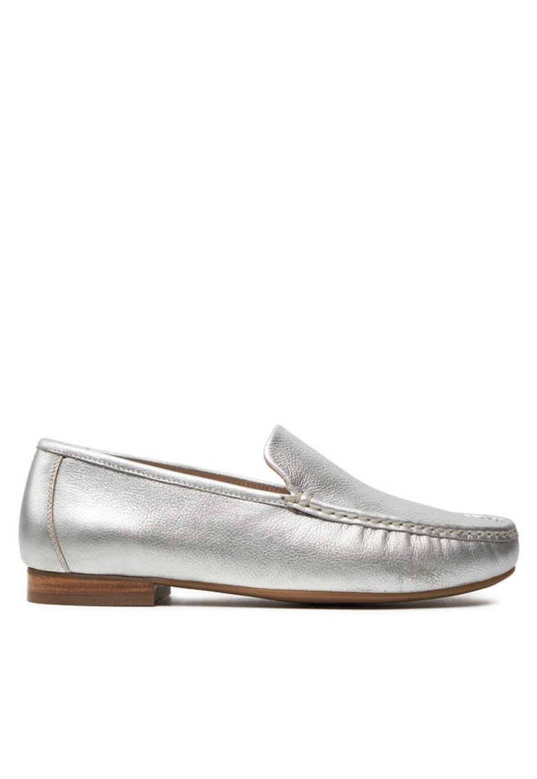 Pantofi dama 303784287 - Piele naturala - Argintiu