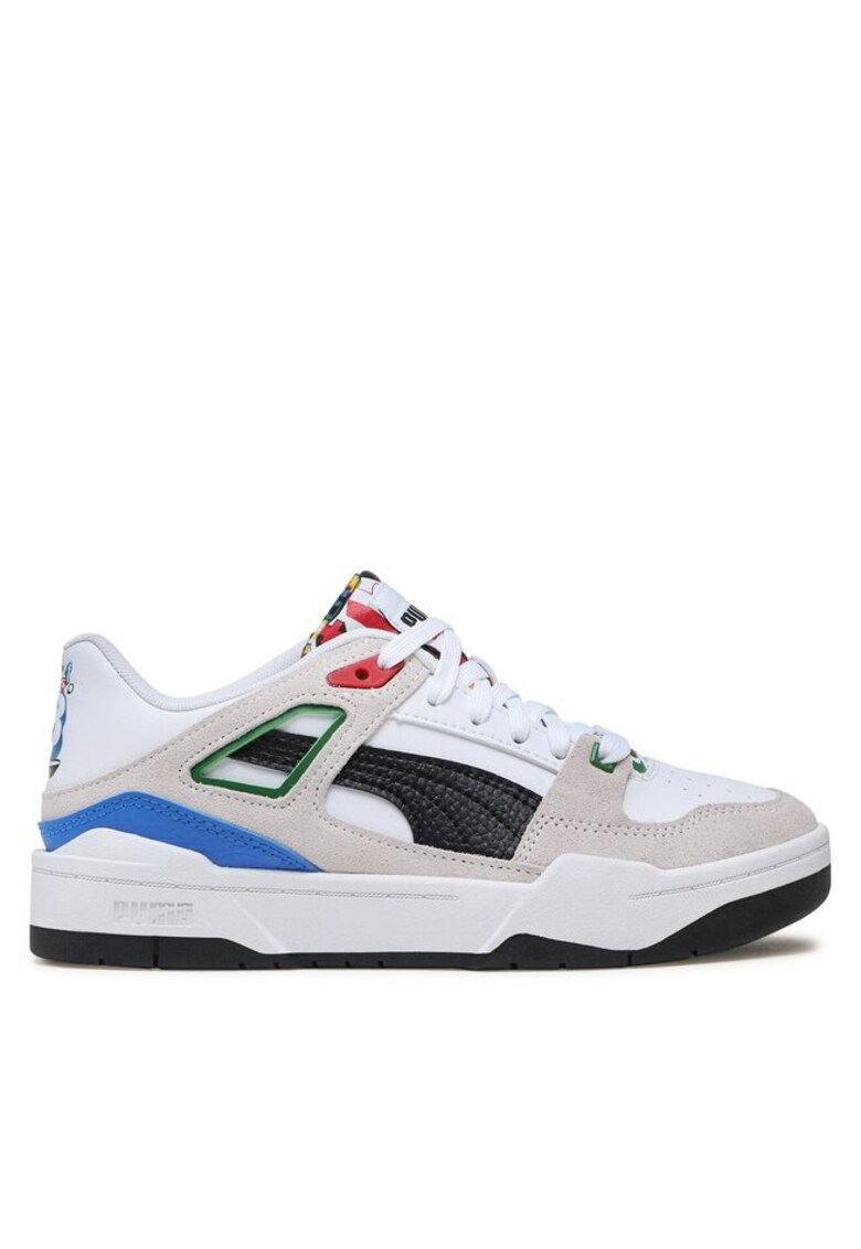 Pantofi copii 302585120 - Piele ecologica/Piele naturala - Alb