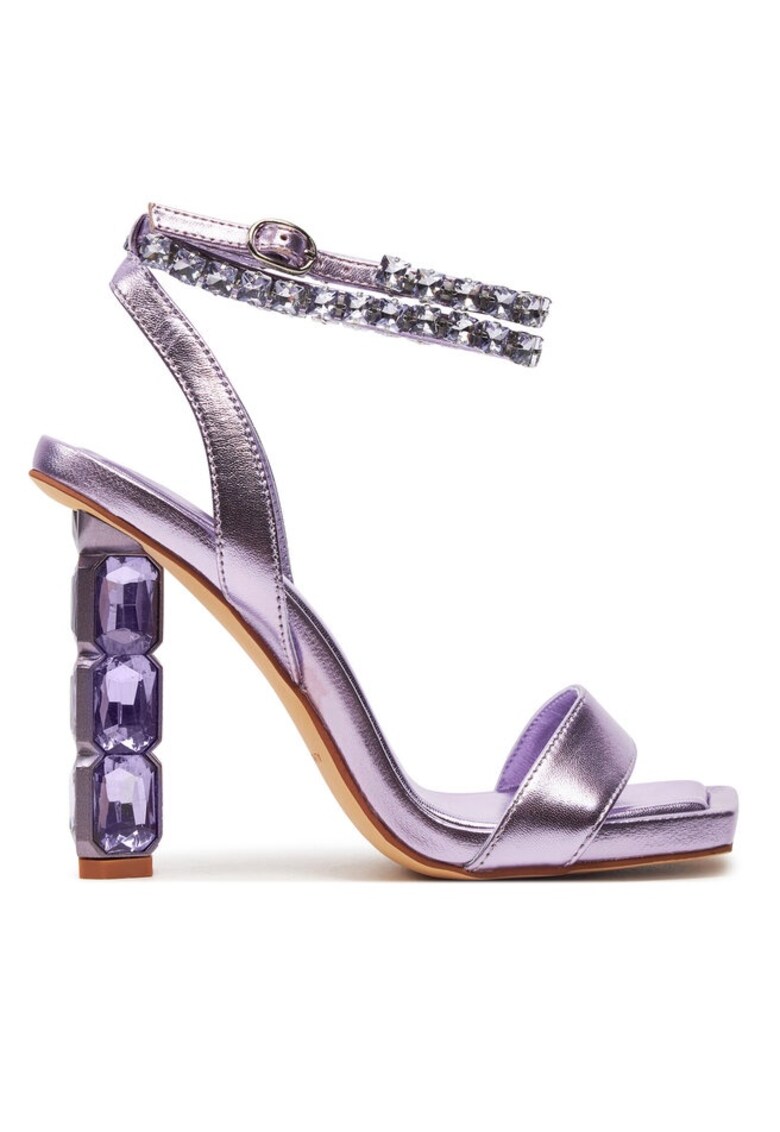 Sandale dama 303764739 - Piele naturala - Violet