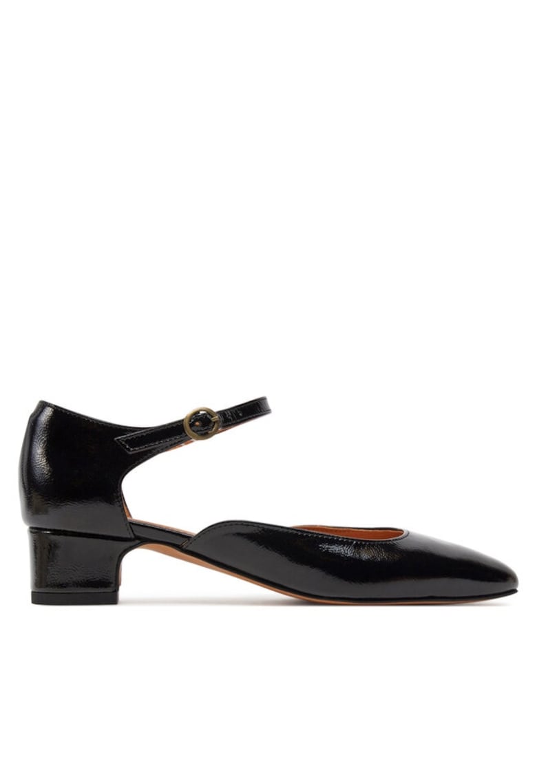 Pantofi dama  Piele naturala - Negru