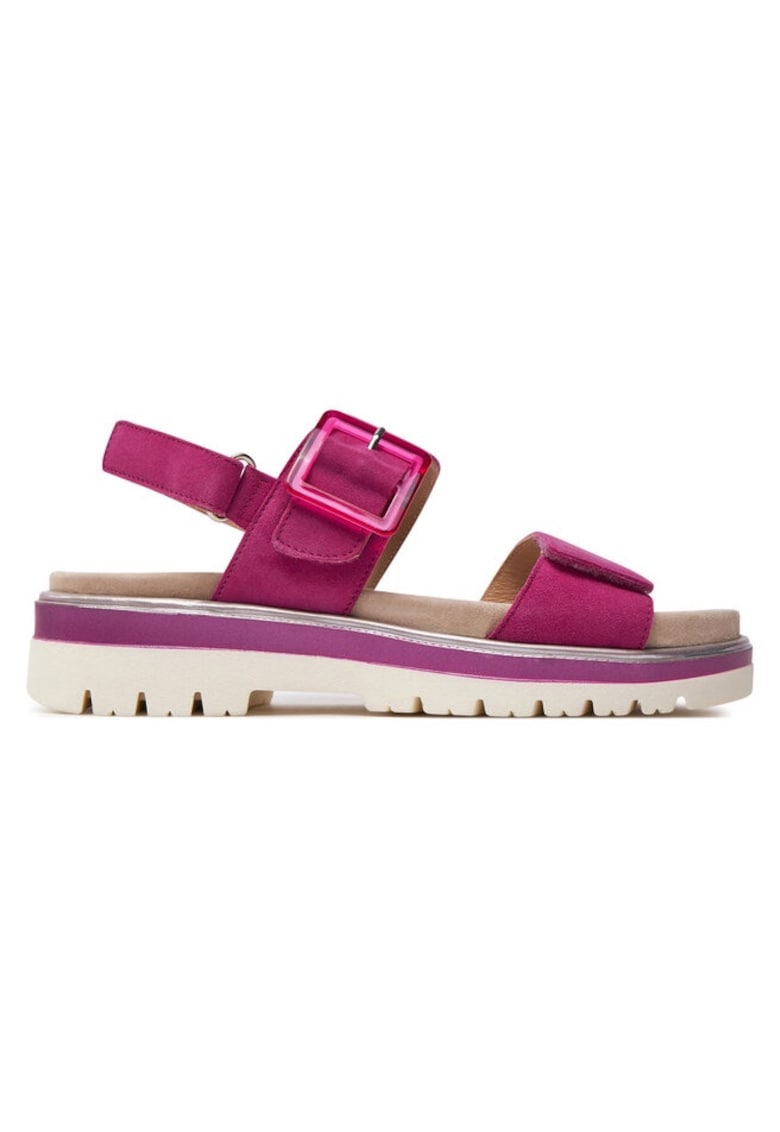 Sandale dama 303784539 - Piele intoarsa - Roz